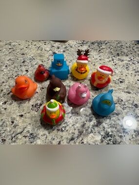 Rubber duck bundle of 9 Good stored condition Unbranded